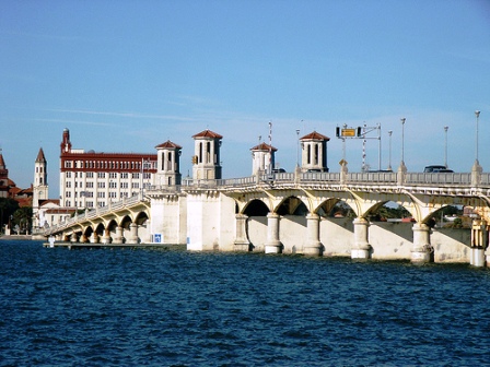 bridge of lions in St Augustine Florida