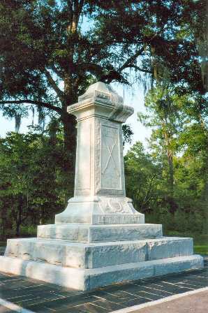 he primary Southern monument on the Natural Bridge battlefield