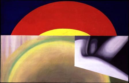 Brighter than the Sun 1961 painting by James Rosenquist