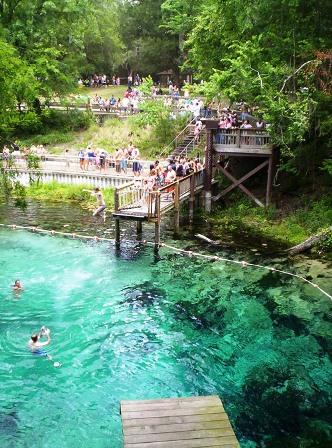 Fanning Springs state park in Florida