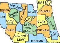 north Florida counties in Florida