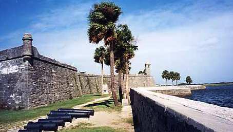 St Austine Fort in St Augustine Florida